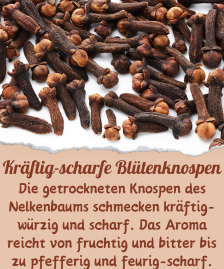 BIO Nelken Gewürznelken ganz