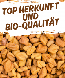 BIO Bockshornklee Bockshornkleesamen Bockshornkleesaat Fenugreek Methi Seeds