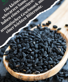 BIO Schwarzkümmel Nigella Sativa Echter Schwarzkümmelsamen ganz Black Cumin