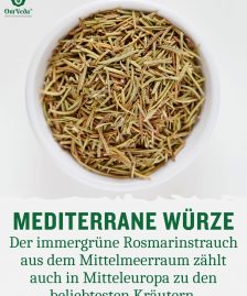 Rosmarinblätter Tee