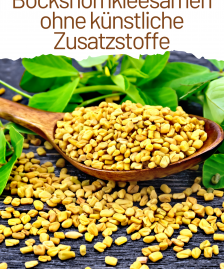 BIO Bockshornklee Bockshornkleesamen Bockshornkleesaat Fenugreek Methi Seeds
