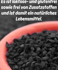 BIO Schwarzkümmel Nigella Sativa Echter Schwarzkümmelsamen ganz Black Cumin
