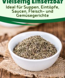 Thymian getrocknet gerebelt