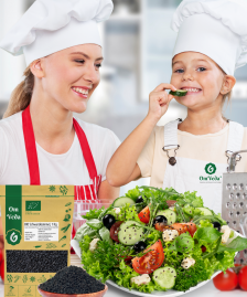 BIO Schwarzkümmel Nigella Sativa Echter Schwarzkümmelsamen ganz Black Cumin