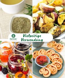 Rosmarinblätter Tee